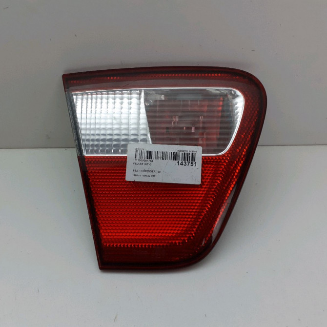 Feu arrière interieur gauche occasion  SEAT CORDOBA I Phase 2 09-1999->10-2002 1.9 TDI 90ch   6K5945107F  1