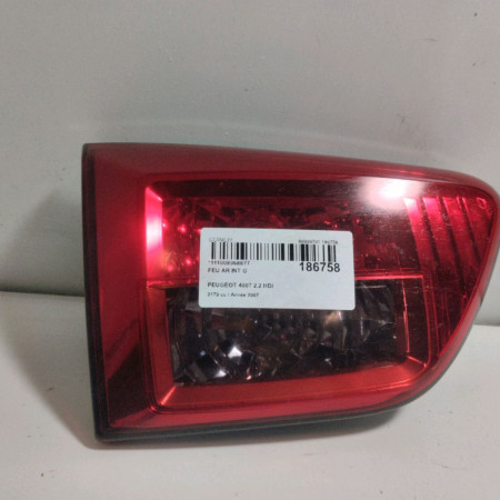 Feu arrière interieur gauche occasion  Peugeot 4007 (VU_, VV_) 2.2 hdi (2007-2013)   6350EJ 