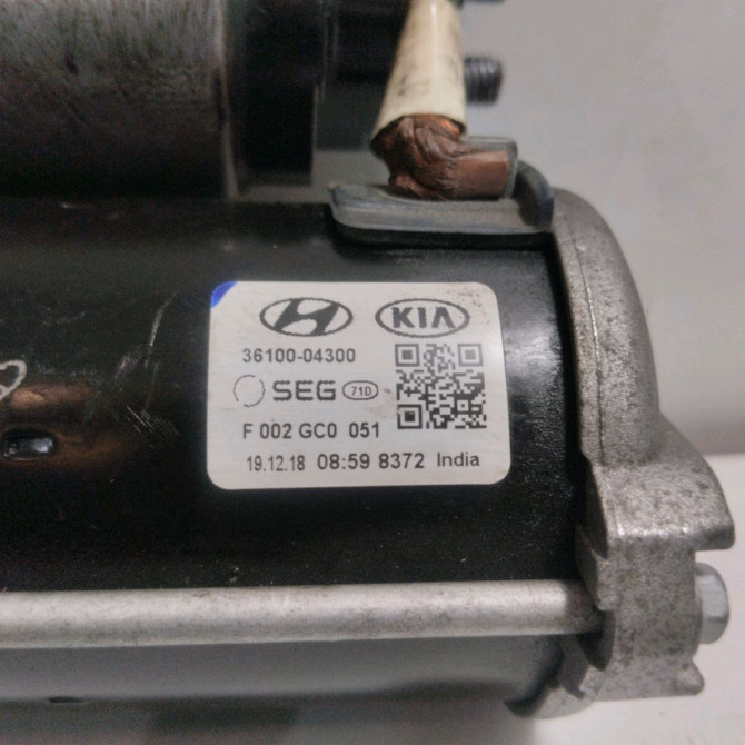 Démarreur occasion  Kia PICANTO III (JA) 1.0 (2017) 5 portes   3610004300  2