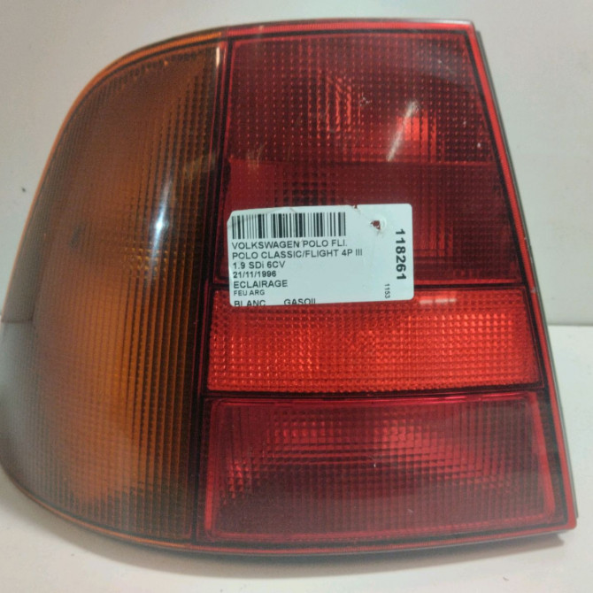 Feu arrière gauche occasion     6K5945111D  1