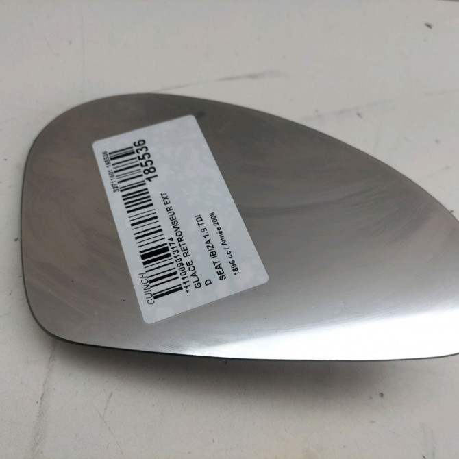 Glace  retroviseur exterieur droit occasion  Seat IBIZA III (6L1) 1.9 tdi (2002-2009)   6L1857522A  1