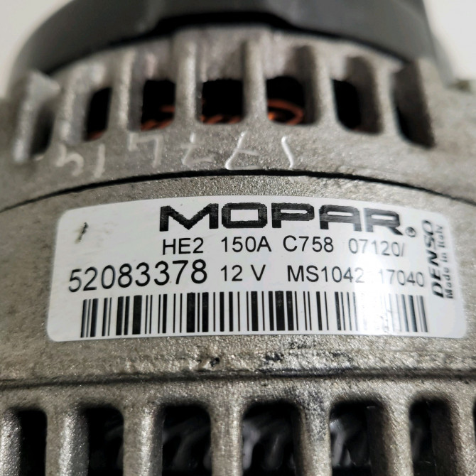 Alternateur occasion  Fiat DOBLO Cargo (263_) 1.3 d multijet (263wxu1a) (2016)   52083378  5