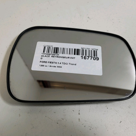 Glace  retroviseur exterieur gauche occasion  Ford FIESTA V (JH_, JD_) 1.4 16v (2001-2008) 5 portes   1145853 