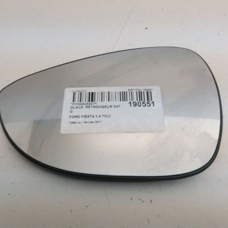 Glace  retroviseur exterieur gauche occasion  Ford FIESTA VI (CB1, CCN) 1.4 tdci (2010-2012) 3 portes   1671414 