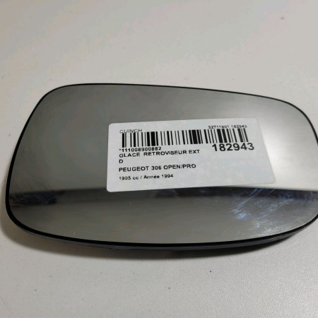Glace  retroviseur exterieur droit occasion  Peugeot 306 3/5 portes (7A, 7C, N3, N5) 1.9 d (1994-2001)   8151K9 