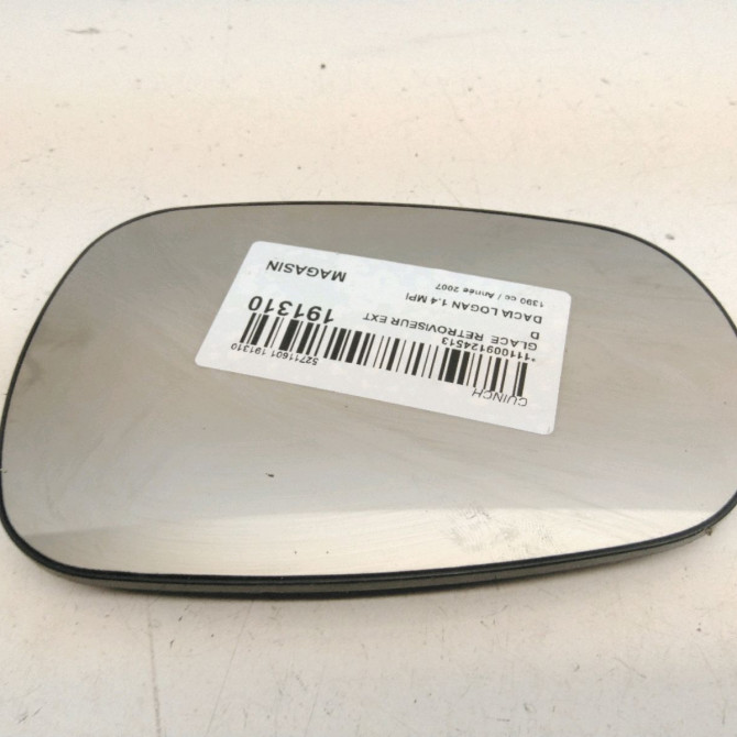 Glace  retroviseur exterieur droit occasion  Dacia LOGAN (LS_) 1.4 (lsoa, lsoc, lsoe, lsog) (2004)   6001547924  1