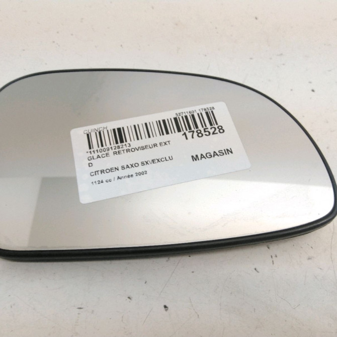 Glace  retroviseur exterieur droit occasion  Citroën SAXO (S0, S1) 1.1 x, sx (1996-2003) 5 portes   8151T8  1
