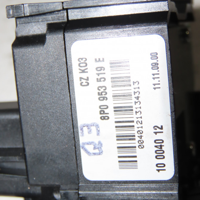 Commande essuie glace occasion  Audi A3 (8P1) 2.0 tdi (2003-2012)   8P0953519E  2