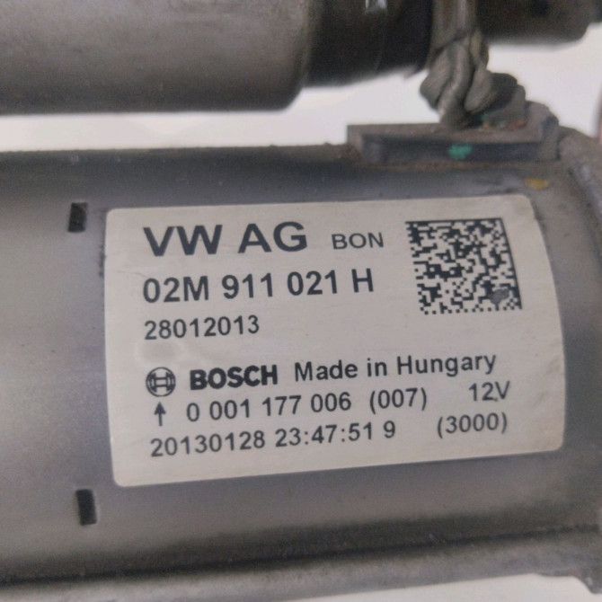 Démarreur occasion  Volkswagen vw UP! (121, 122, BL1, BL2, BL3, 123) 1.0 (2011-2020) 5 portes   2M911021H  2