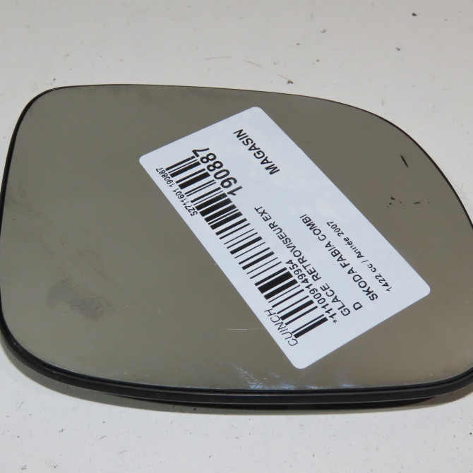 Glace  retroviseur exterieur droit occasion  Skoda FABIA I Combi (6Y5) 1.4 tdi (2003-2007)   6Y1857522F  1