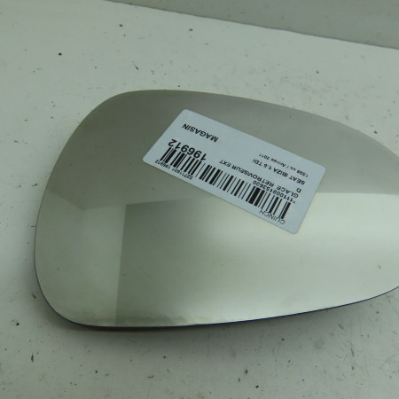 Glace  retroviseur exterieur droit occasion  Seat IBIZA IV (6J5, 6P1) 1.6 tdi (2009-2015)   6J0857522H 