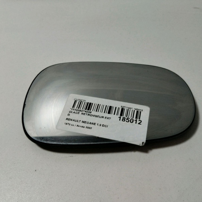 Glace  retroviseur exterieur droit occasion  Renault MEGANE I Coupé (DA0/1_) 1.9 dci (da05, da1f) (2001-2003)   7701040255  1