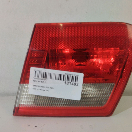 Feu arrière intérieur droit occasion  Bmw 3 Touring (E46) 320 d (2000-2001)   63218368760 