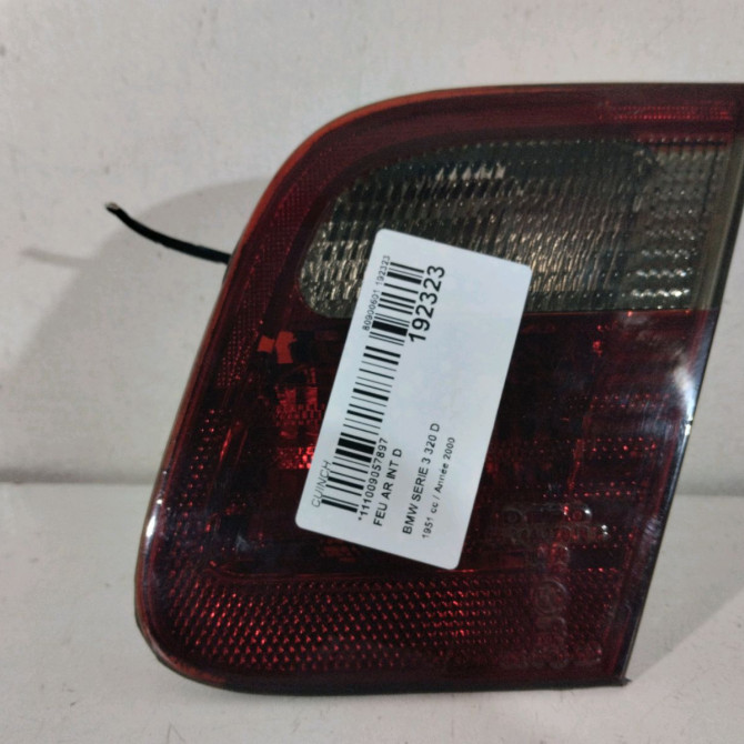 Feu arrière intérieur droit occasion  Bmw 3 (E46) 320 d (1998-2001)   63218364924  1
