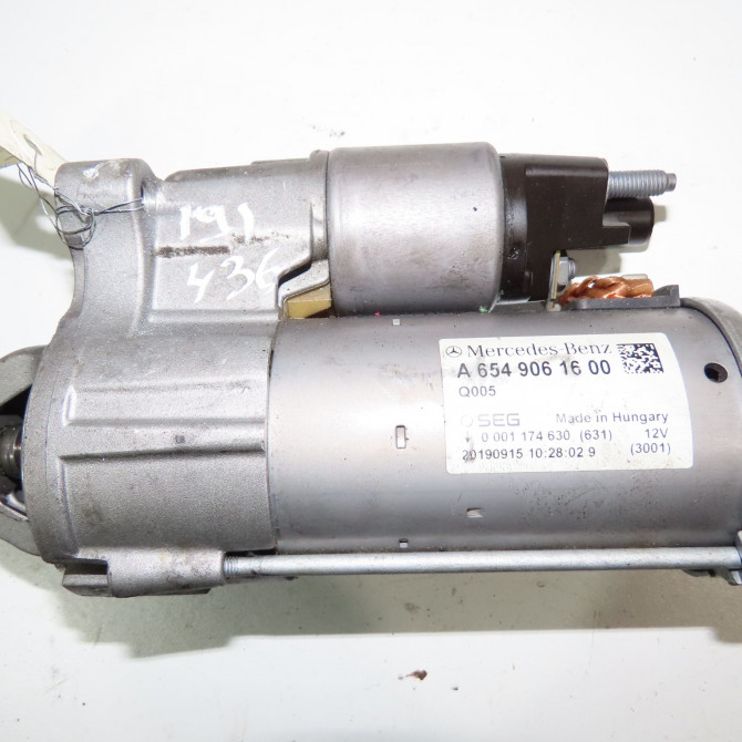 Démarreur occasion  Mercedes-benz CLASSE E Coupé (C238) E 220 d (238.314) (2016)   6549061600  1