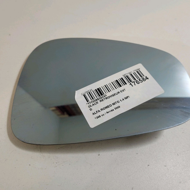 Glace  retroviseur exterieur droit occasion  Alfa romeo MITO (955_) 1.4 (955axb1b) (2008-2013)   71752064  1