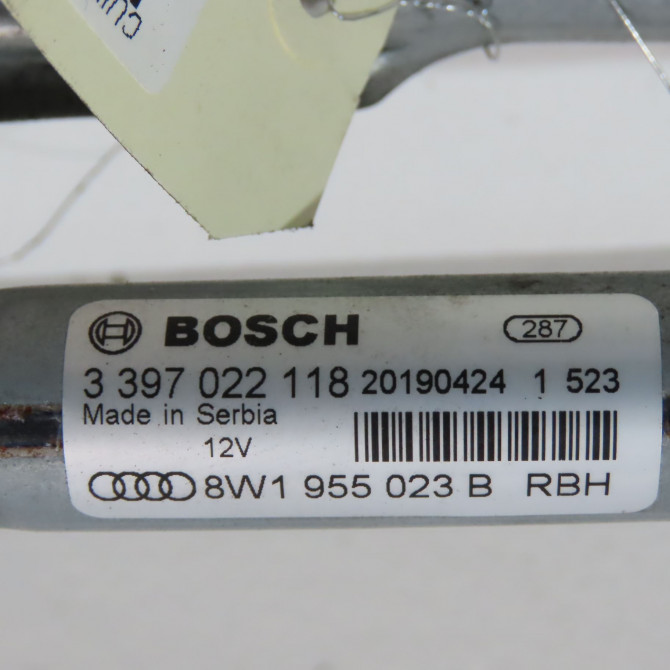 Moteur essuie-glace avant occasion  Audi A4 B9 (8W2, 8WC) 35 tfsi mild hybrid (2018)   8W1955023B  2