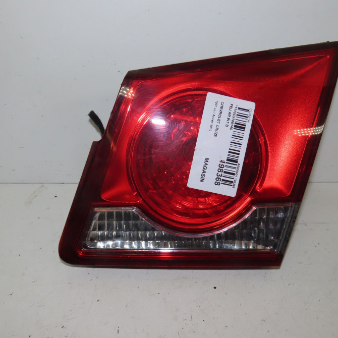 Feu arrière intérieur droit occasion  Chevrolet CRUZE (J300) 2.0 cdi (2010)   95130773  1