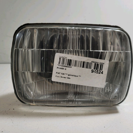 Phare gauche occasion  FIAT 126 Phase 2 01-1988->01-1993 0.7i 26ch    