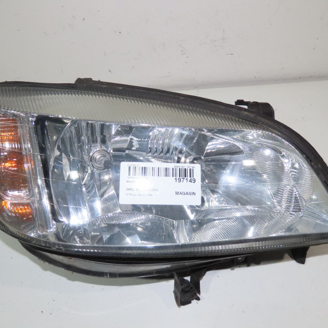 Phare droit occasion  Opel ZAFIRA A Monospace (T98) 2.2 dti 16v (f75) (2002-2005) 5 portes   9118792  1