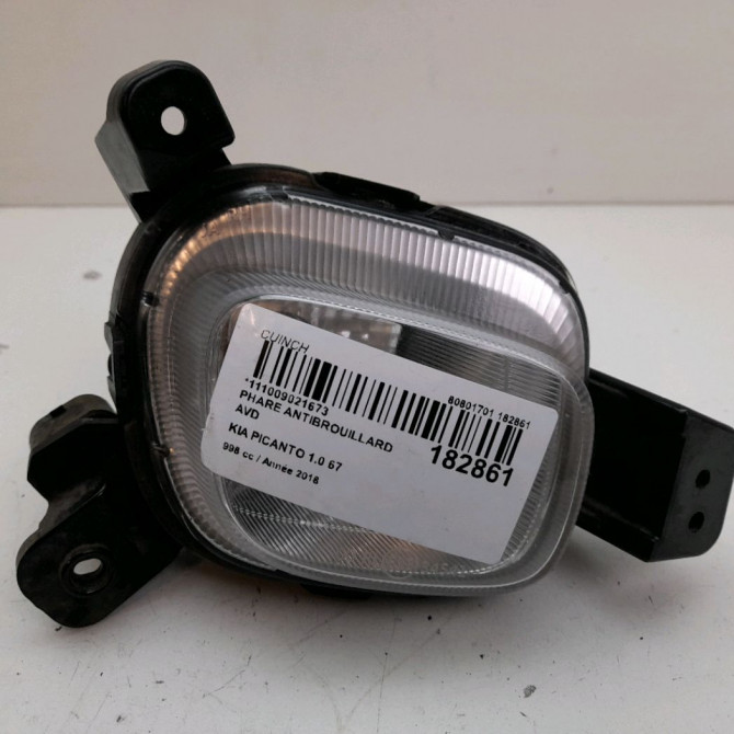 Phare antibrouillard avant droit occasion  Kia PICANTO III (JA) 1.0 (2017) 5 portes   92202G6300  1