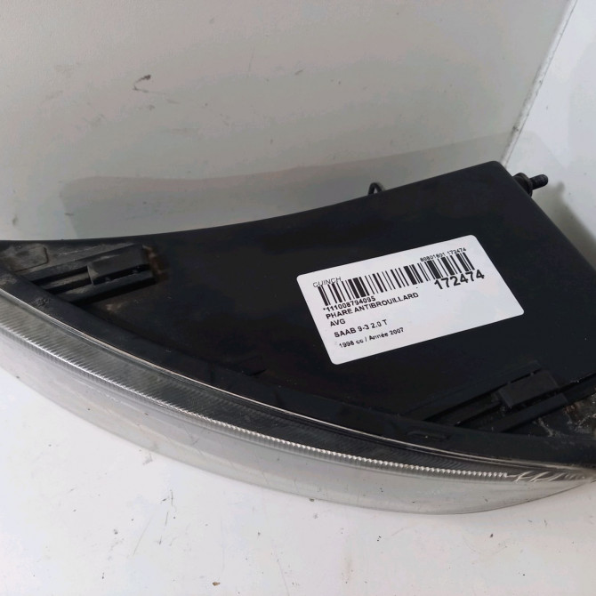 Phare antibrouillard avant gauche occasion  Saab 9-3 (YS3F, E79, D79, D75) 1,8t (2002-2015)   12777402  2