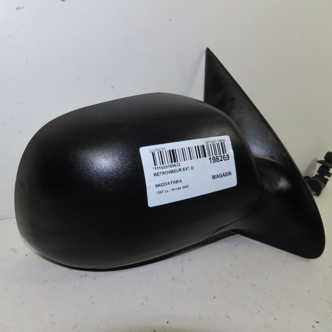 Retroviseur exterieur manuel droit occasion  Skoda FABIA I (6Y2) 1.4 (1999-2003)   6Y1857502ASB41  2