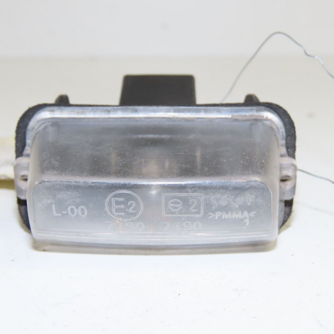 Eclaireur plaque de police g occasion  Peugeot 207/207+ (WA_, WC_) 1.4 hdi (2006-2015) 5 portes   6340A3  1