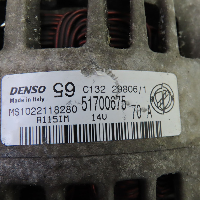 Alternateur occasion  Fiat PUNTO (188_) 1.2 60 (188.030, .050, .130, .150, .230, .250) (1999-2010)   52003531  2