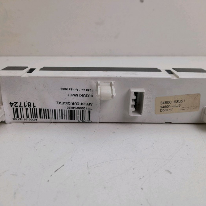 Afficheur digital occasion  Suzuki SWIFT III (MZ, EZ) 1.3 ddis (rs 413d) (2005)   3460062J20  3