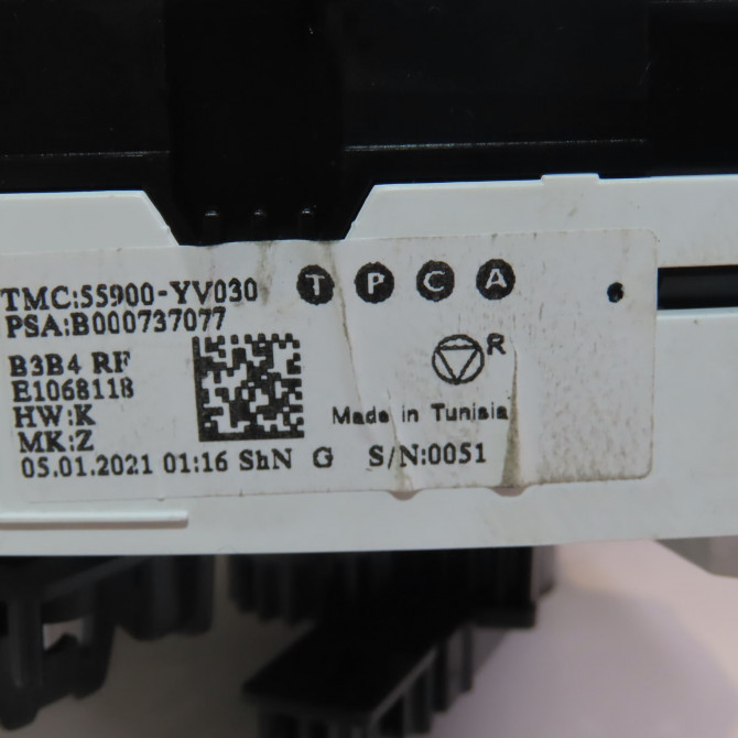 Commande de chauffage occasion  Citroën C1 II (PA_, PS_) 1.0 vti 72 (2018) 5 portes   1611306080  2