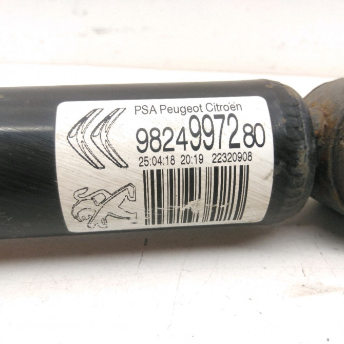 Amortisseur arrière droit occasion  Citroën C3 III (SX) 1.2 vti 68 (2016) 5 portes   9824997280  4