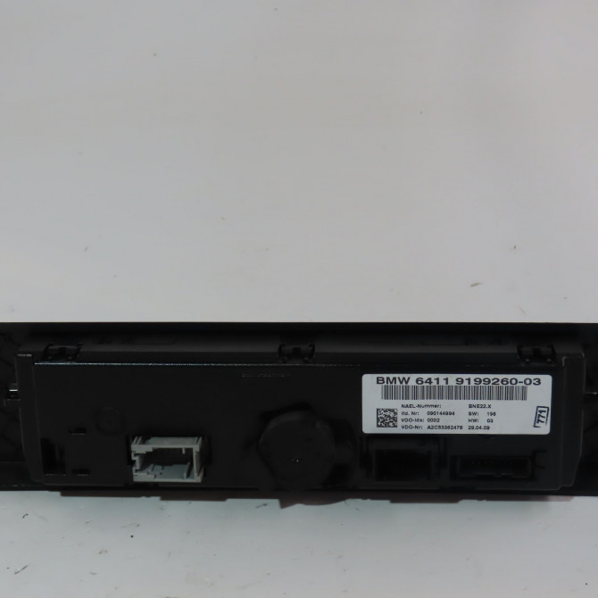 Commande de chauffage occasion  Bmw 3 (E90) 318 d (2007-2011)   64119199260  3