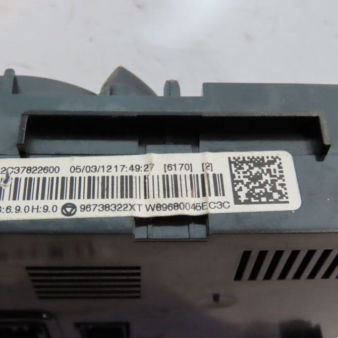 Commande de chauffage occasion  Peugeot 3008 Monospace (0U_) 1.6 hdi (2009-2016) 5 portes   6452Y3  2