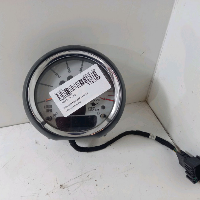 Compte tours occasion  Mini MINI (R56) Cooper d (2006-2010)   62109325823  1