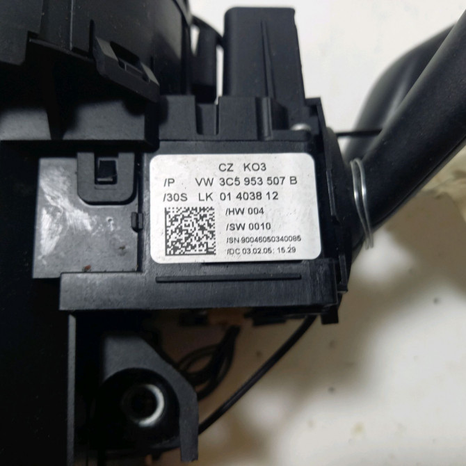 Bloc commodos occasion  Volkswagen vw PASSAT B6 (3C2) 1.9 tdi (2005-2010) 4 portes   3C9953513AF9B9  3