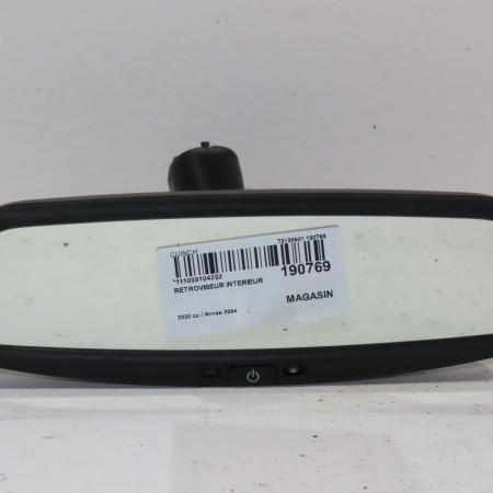 Retroviseur interieur occasion  PEUGEOT 407 Phase 1 04-2004->07-2008 2.2i 160ch    
