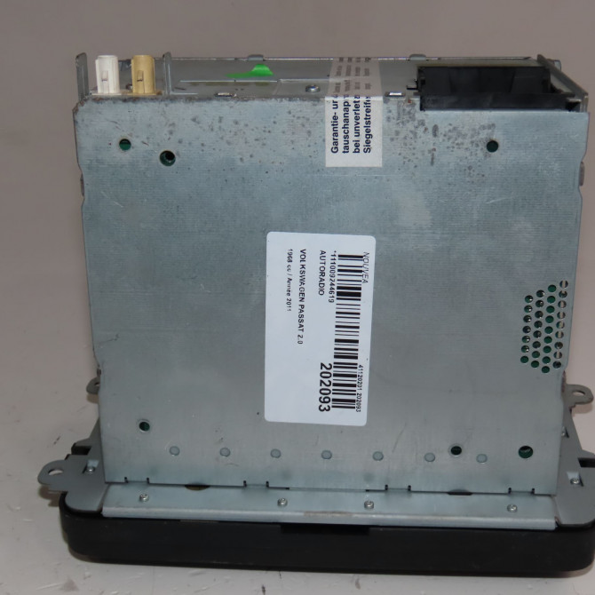 Autoradio occasion  Volkswagen vw PASSAT B7 Variant (365) 2.0 tdi (2010-2014)   3C8057195FX  5