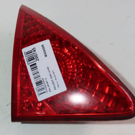 Feu arrière interieur gauche occasion  Peugeot 3008 Monospace (0U_) 1.6 hdi (2009-2016) 5 portes   6350HE 