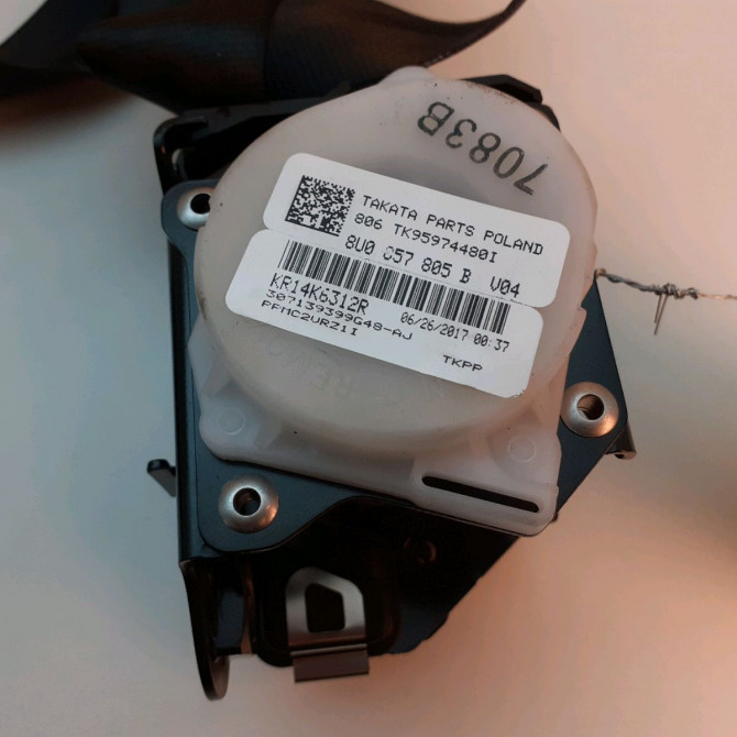 Ceinture arrière droite occasion  AUDI Q3 phase 2 02-2015->...   8U0857805BV04  3