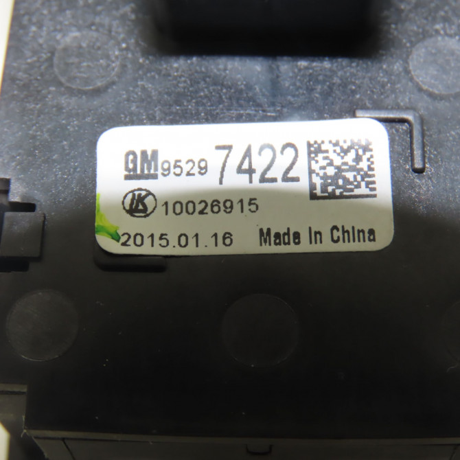 Interrupteur commande de phares occasion  Opel MOKKA / MOKKA X (J13) 1.6 cdti (_76) (2015)   95297422  3