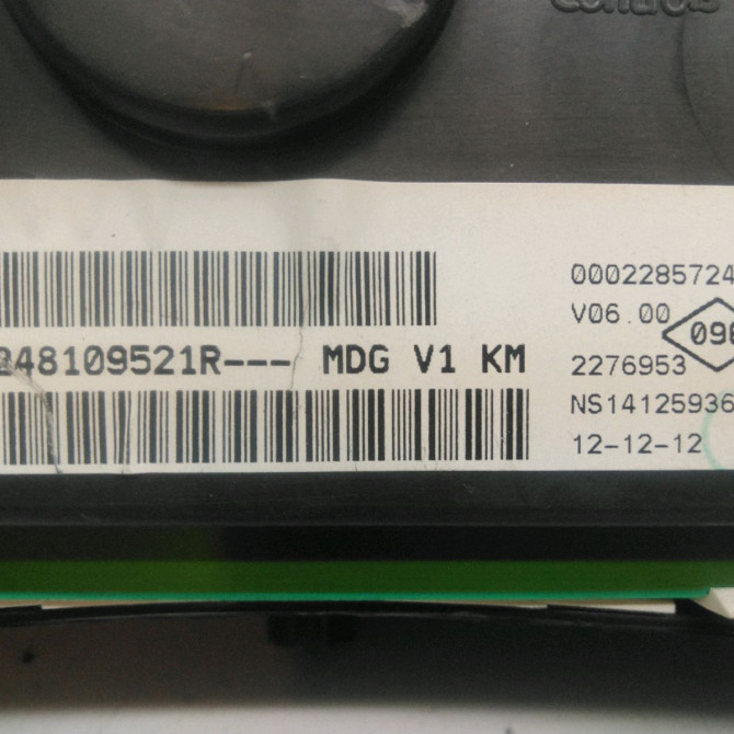 Bloc compteurs occasion  Dacia LODGY (JS_) 1.5 dci (2012)   248091950R  4