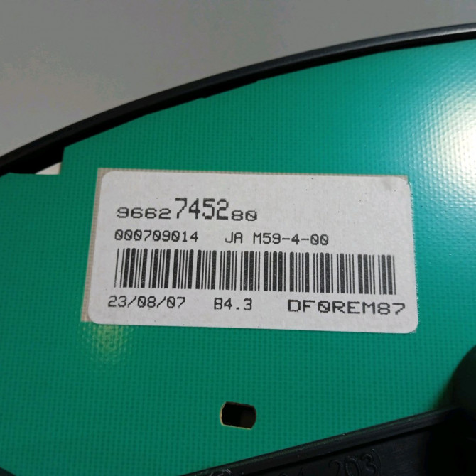 Bloc compteurs occasion  Peugeot PARTNER Monospace (5_, G_) 1.6 hdi 75 (2005-2008) 4 portes   6105V5  2