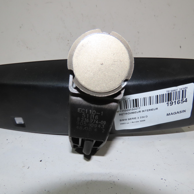 Retroviseur interieur occasion  Bmw 3 (E90) 330 d (2005-2008)   51169134459  2
