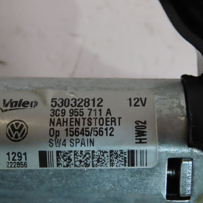 Moteur essuie-glace arrière occasion  Volkswagen vw PASSAT B7 Variant (365) 2.0 tdi (2010-2014)   3C9955711B  2