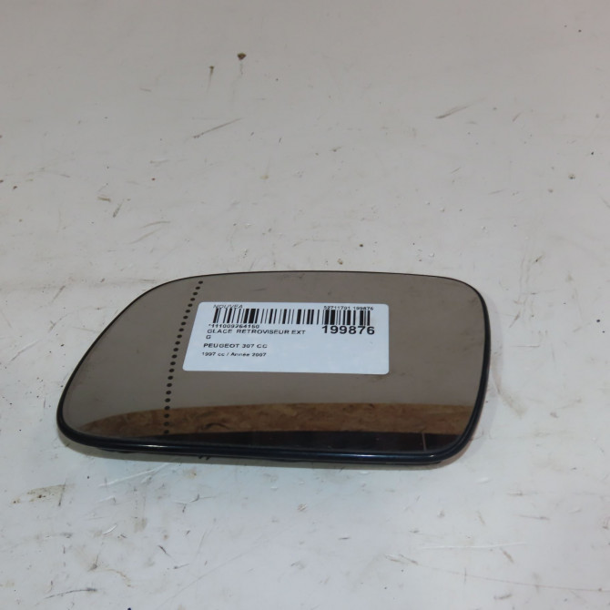 Glace  retroviseur exterieur gauche occasion  Peugeot 307 CC (3B) 2.0 16v (2003-2005)   8151GY  1