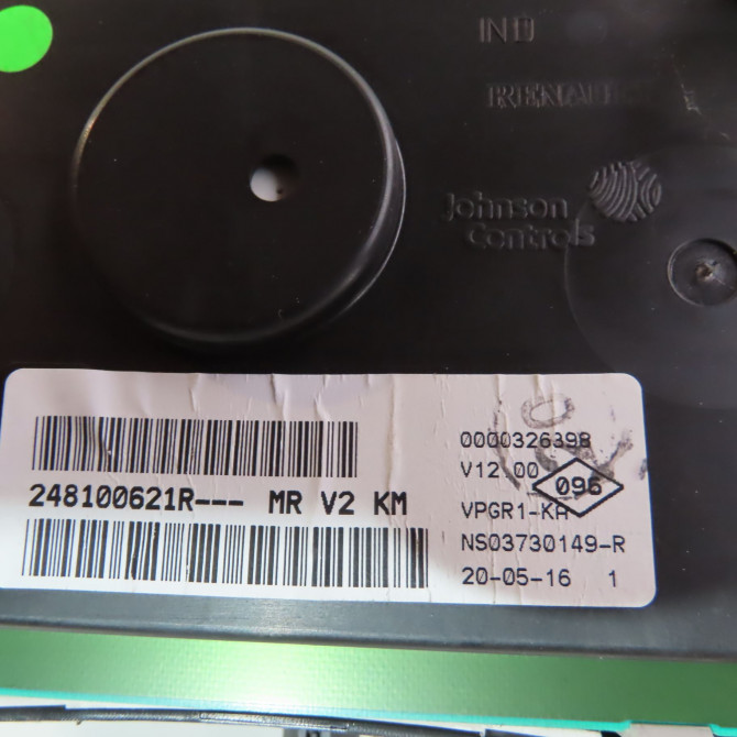 Bloc compteurs occasion  Dacia LOGAN MCV II Tce 90 (k8m1) (2013)   248100621R  2