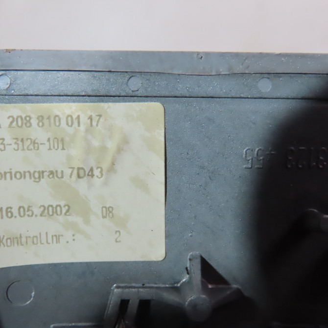 Retroviseur interieur occasion  Mercedes-benz CLASSE C (W203) C 200 cdi (203.004) (2000-2003) 4 portes   20381027177D43  2