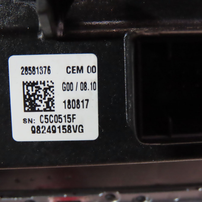 Commande de chauffage occasion  Peugeot 3008 SUV (MC_, MR_, MJ_, M4_) 2.0 bluehdi 180 (2016)   98249158VG  2