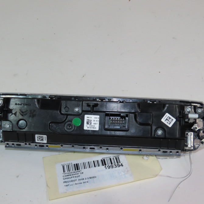 Commande de chauffage occasion  Peugeot 3008 SUV (MC_, MR_, MJ_, M4_) 2.0 bluehdi 180 (2016)   98249158VG  3